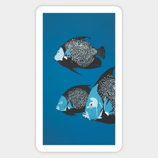 Angelfish DEEP BLUE SEA Sticker